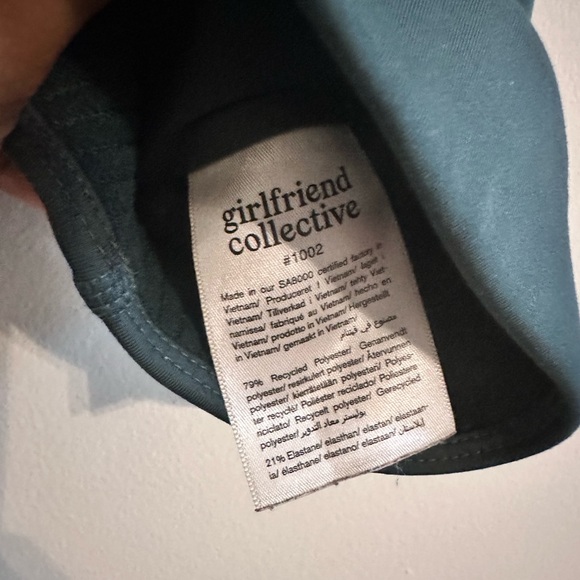 GIRLFRIEND COLLECTIVE Paloma Bra Classic - Moss size small - Picture 9 of 10